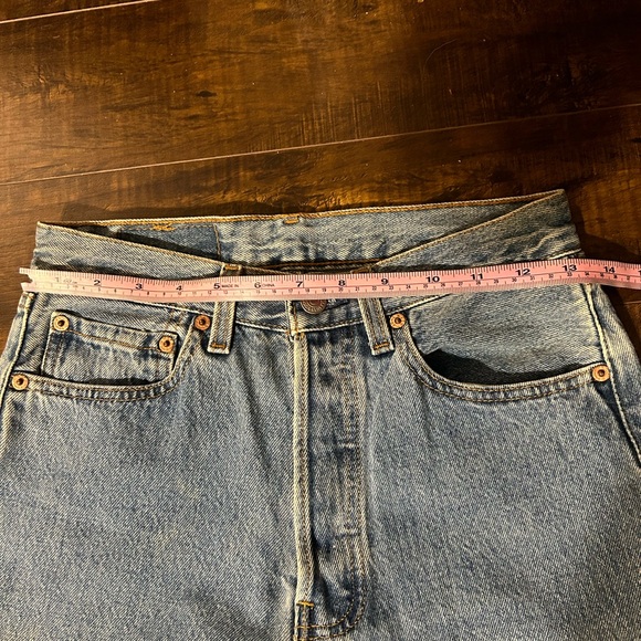 Levi's 501 Vintage Made in the USA Straight Leg Jeans Y2K (VINTAGE size 27) - Picture 6 of 14